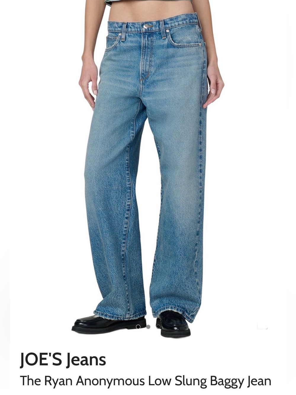 Joe's Jeans Relaxed Baggy Jeans SZ 26